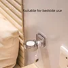 No Drill Wall Mount Watch and Jewelry Storage Rack, Clear Plastic, Double Compartmentary Charging Stand, For Apple Watch 1