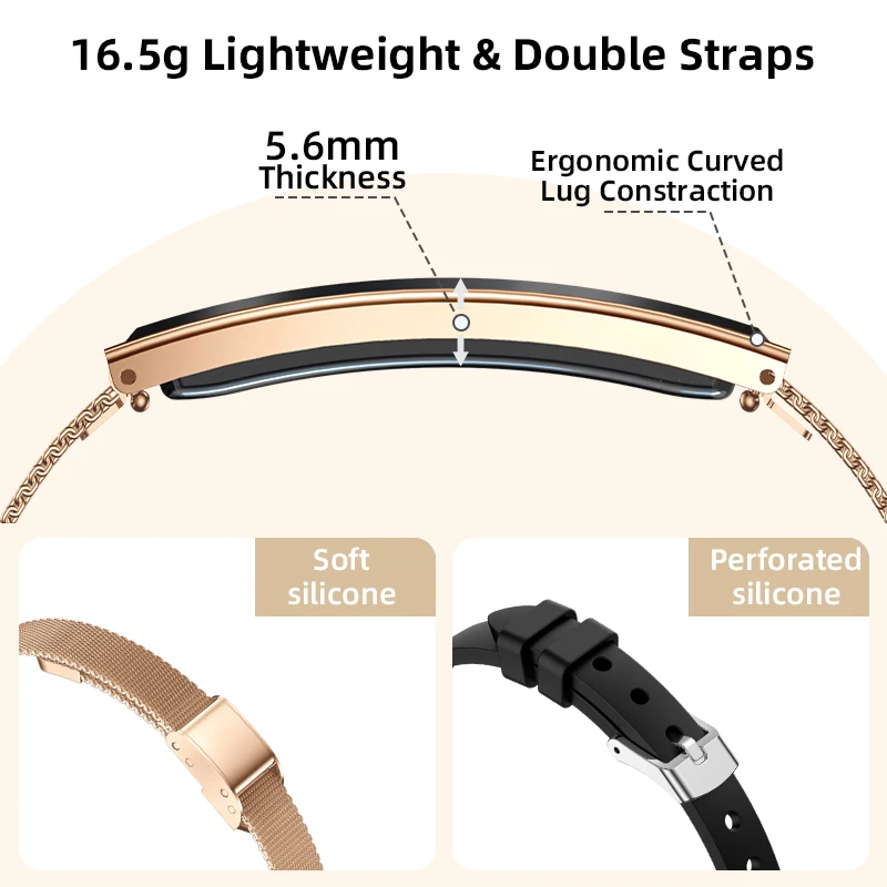 LIGE New Health Smart Bracelet Men Women Fitness Sports Band HRV Call Reminer Waterproof Pedometer Smartwatch For Android iOS