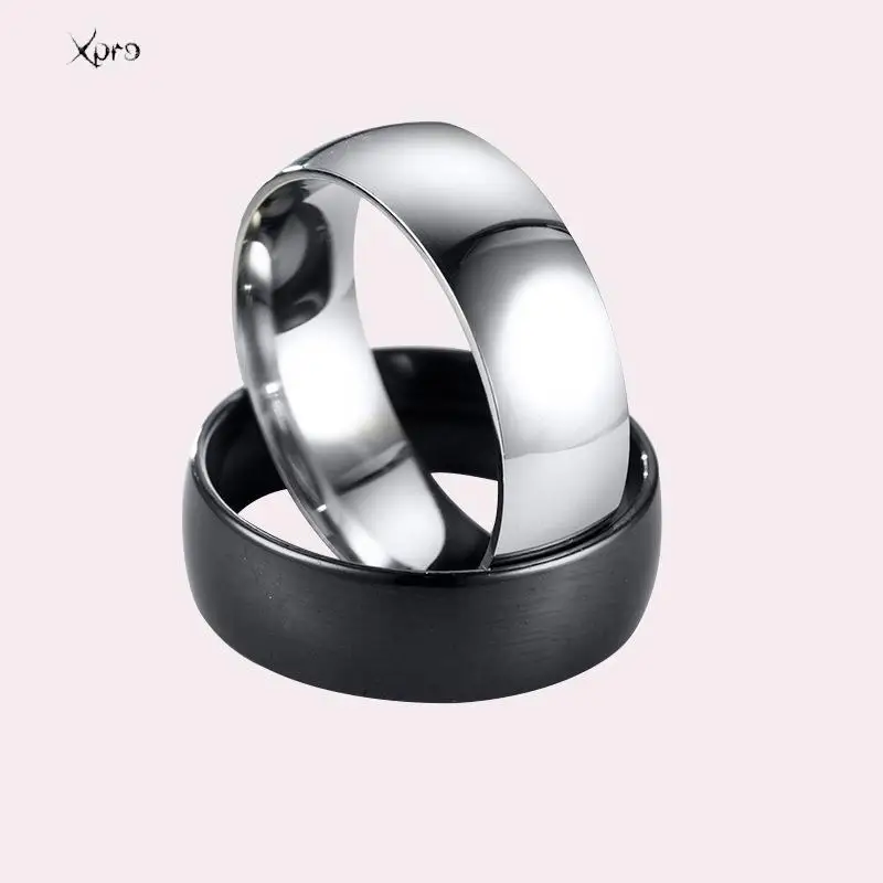 Tarnish Free 2mm 4mm 6mm Stainless Steel 18K Gold Plated Silver Color Knuckle Rings For Lady Minimalist Gold Rings For Women 2