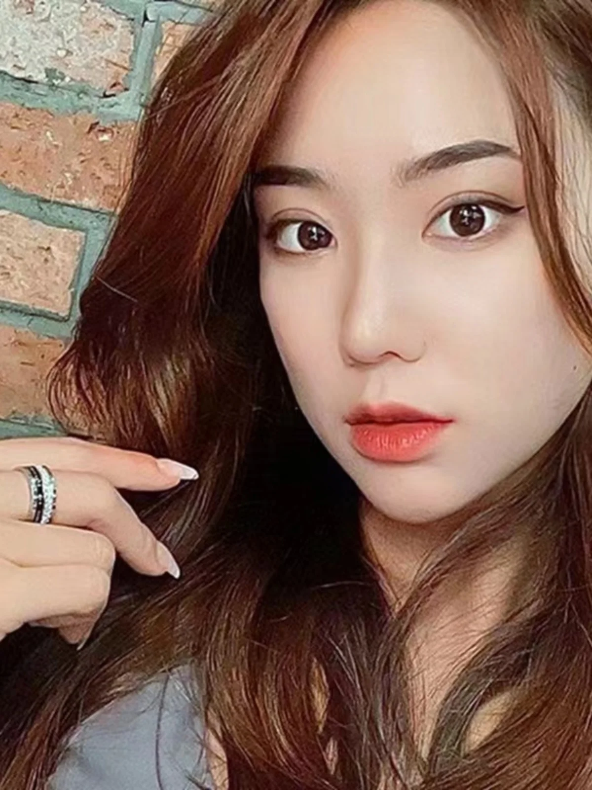 Titanium steel Star ring men's fashion brand high-grade sense niche design can rotate the couple ring for boys ring