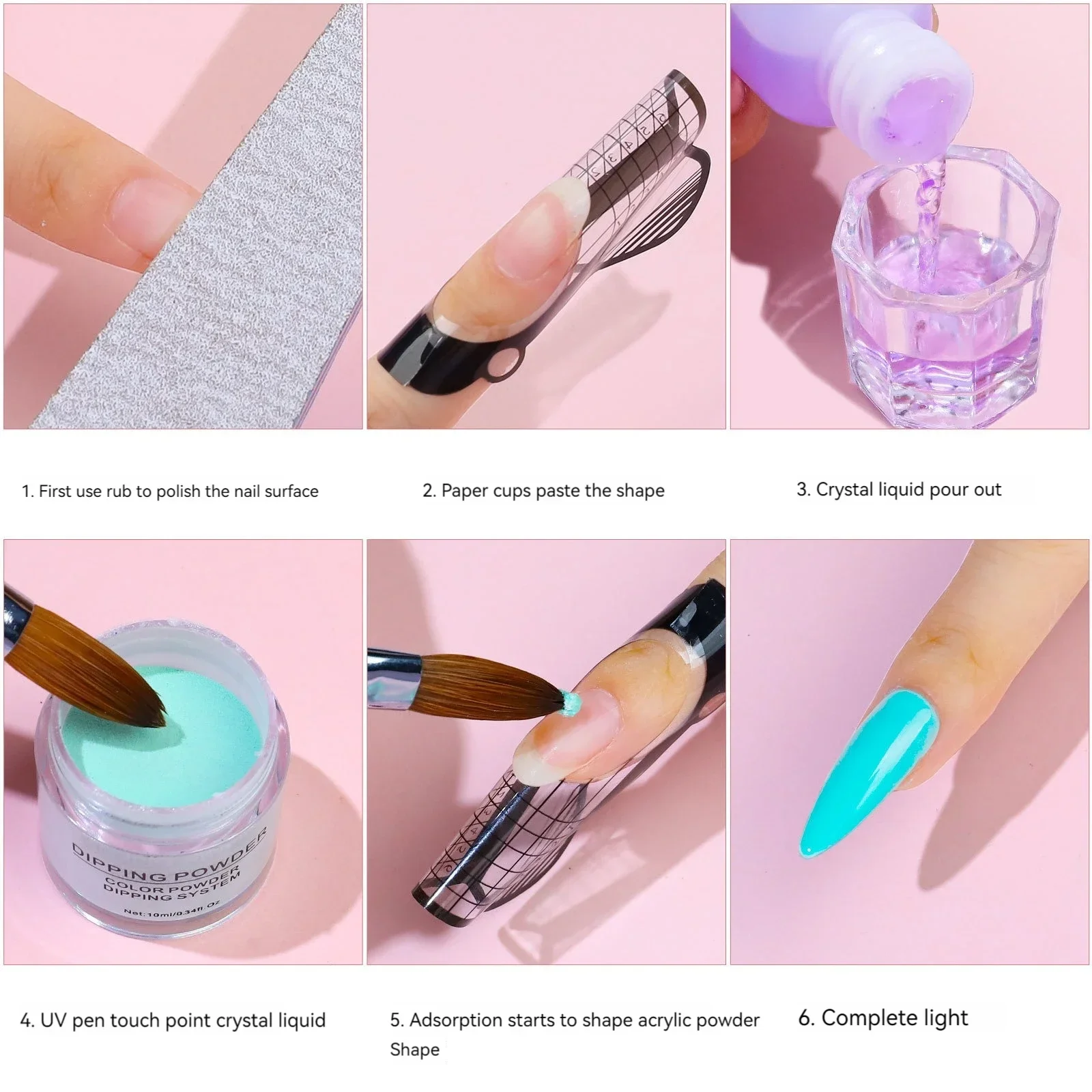 Nail Acrylic Liquid 40ml for Nail Art Carving