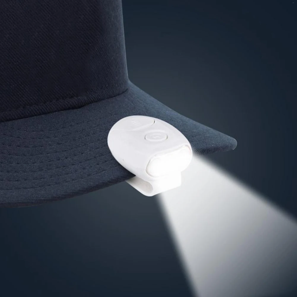 

3LED Outdoor Sport Hat Portable Head Lighting Lamp Baseball Cap Lamp Hat Clip Light Headlamp For Camping Fishing Hiking