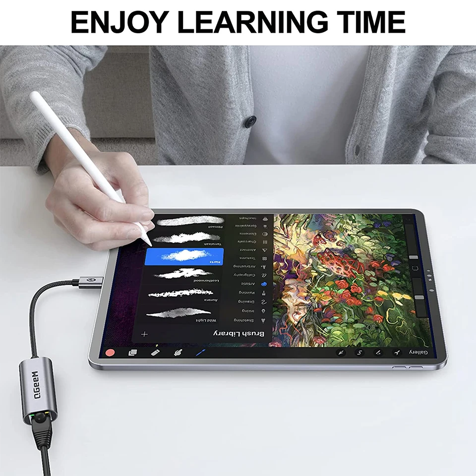 High-Speed USB-C to Ethernet Network Adapter