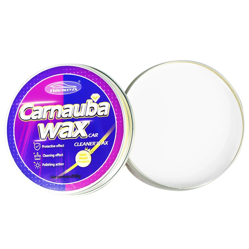 Car Wax Auto Paint Care Carnauba Paste Wax Brazilian Polishing Paste High Gloss Shine Hydrophobic Coating Glazing