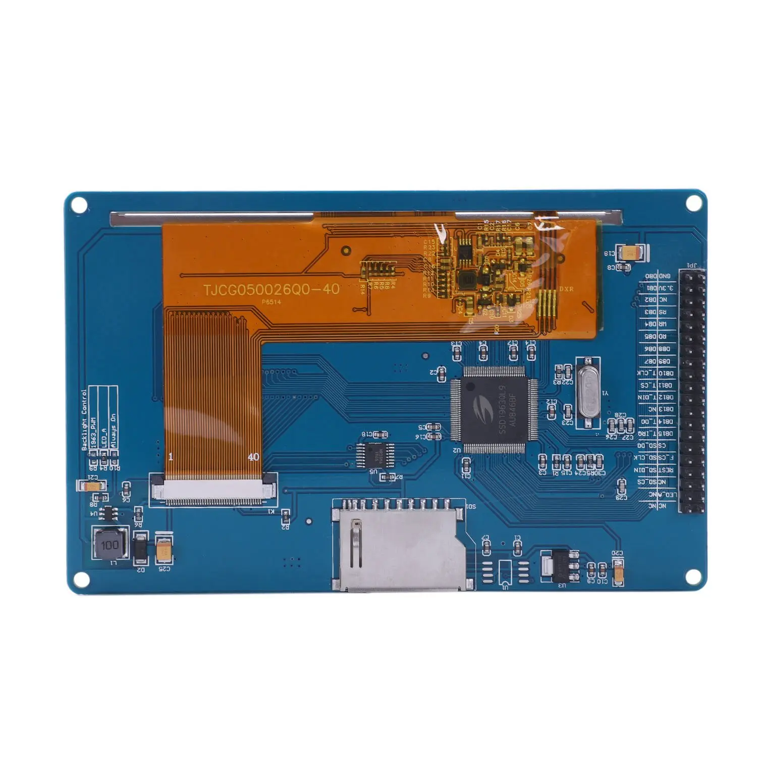 Tft LCD  ÷  г, 51 Avr/ Stm32 , 5.0 ġ, 5 ġ, 800X480, Ssd1963