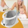 Baby Bath Seat for Babies Non-Slip Infant Bathtub Chair with Suction Cups Comfortable Baby Bath Support for Sitting Up