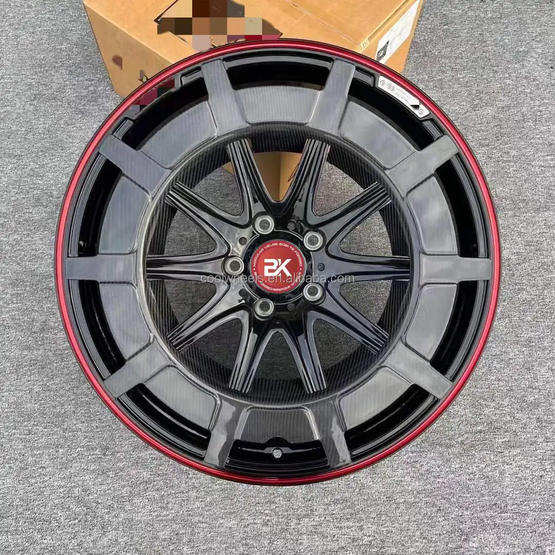 

Bku racing luxury Carbon fiber wheels 20 21 22 23 24 26 inch 5x130 forged passenger car wheels hubs rims for mercedes G63 G900