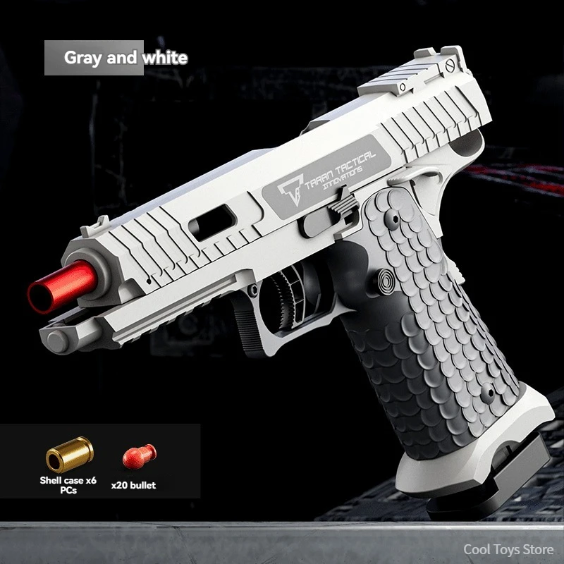 2011 CombatMaster Toy Pistol Fake Air Guns Airsoft Weapons Manual Continuous Shot Launcher Shell Throwing for Adult Men Children 5