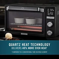 Air Fryer Oven, 11-in-1 Toaster Oven Air Fryer Combo, 26.4 QT/25 L, Fits 12" Pizza, Stainless Steel 2