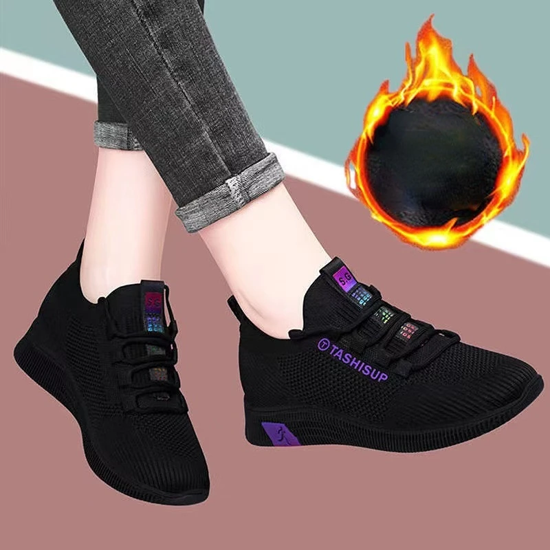 

Women's Casual Sports Shoes Outdoor Tennis Shoes Lightweight Non-slip Breathable Sneakers Soft Walking Shoes Zapatillas De Mujer