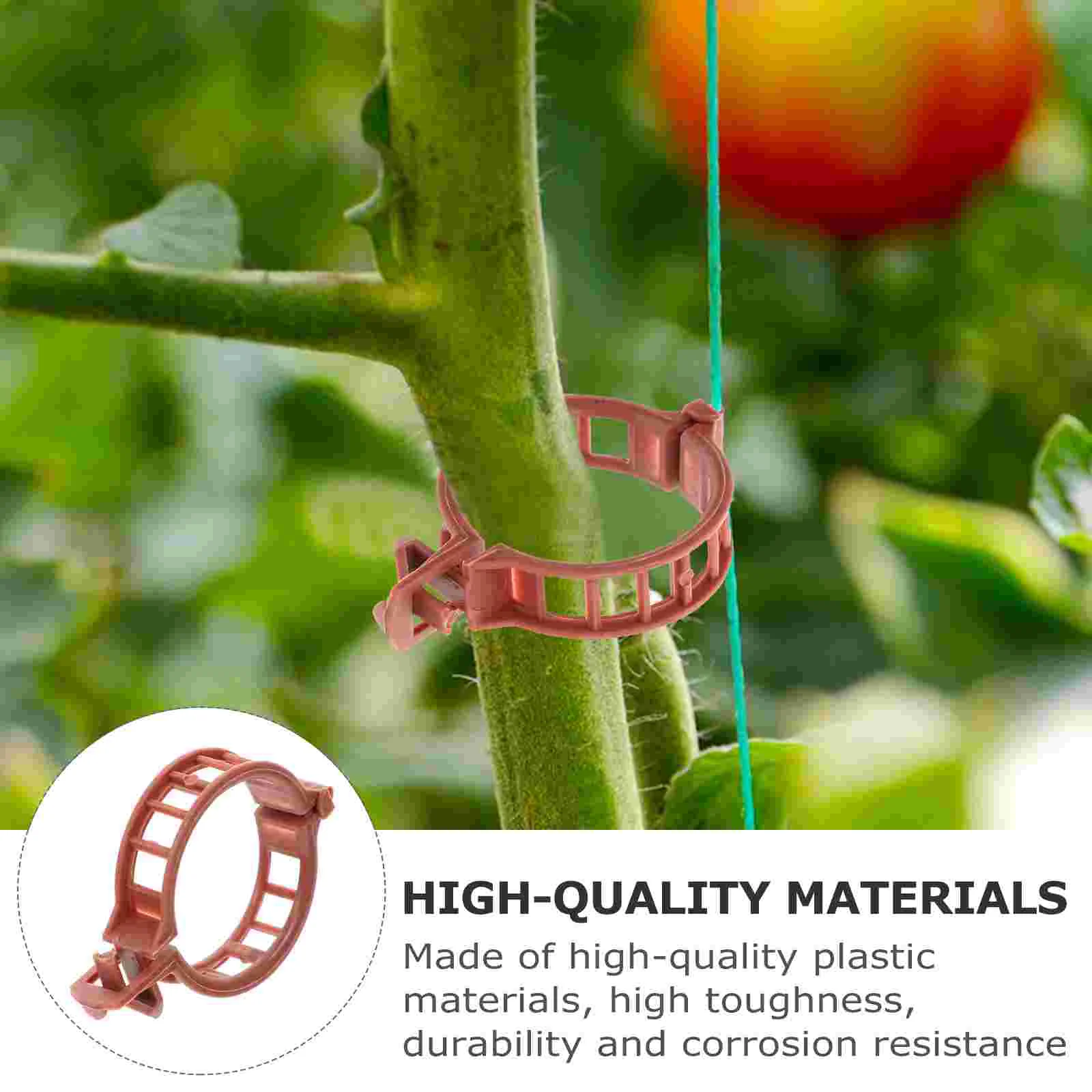Details about   Tomato Stem Support Clips Plant Garden Fixing Clips New Sale Anti-bending T0K8 