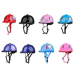 Children Schooling Helmet Adjustable Toddlers Horse Riding Helmet Young Equestrian Riders Head Protective Gear SEI Equipment