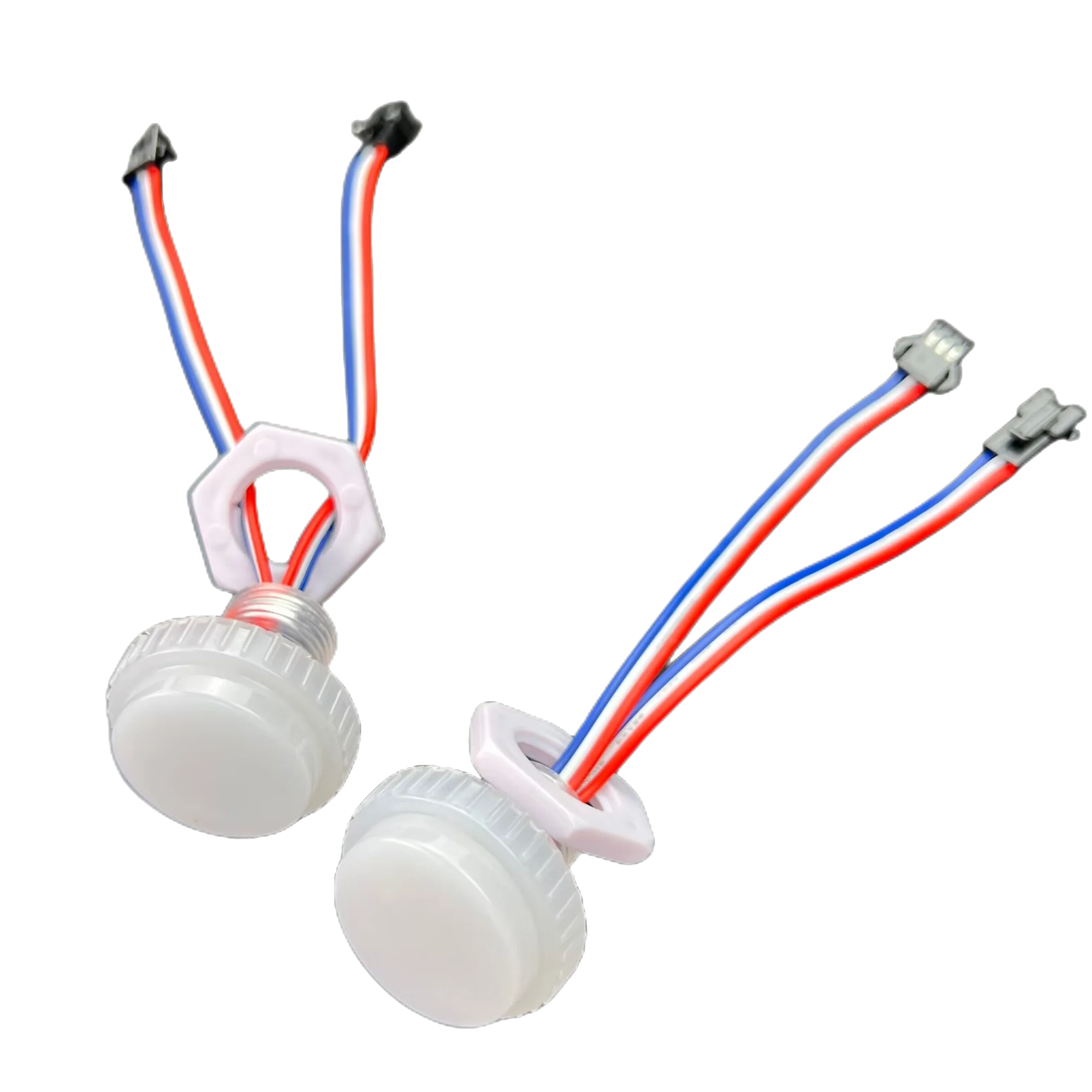 30mm 직경, 픽셀 모듈, UCS1903IC, DC12V, 6 개 5050 led, IP67 방수, RGB 주소 지정 가능 풀 컬러