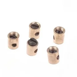 Gold Throttle and Brake Bolt Pin Set for Motorcycles and Motocross Bikes (5/10 Pieces) (5PCS)