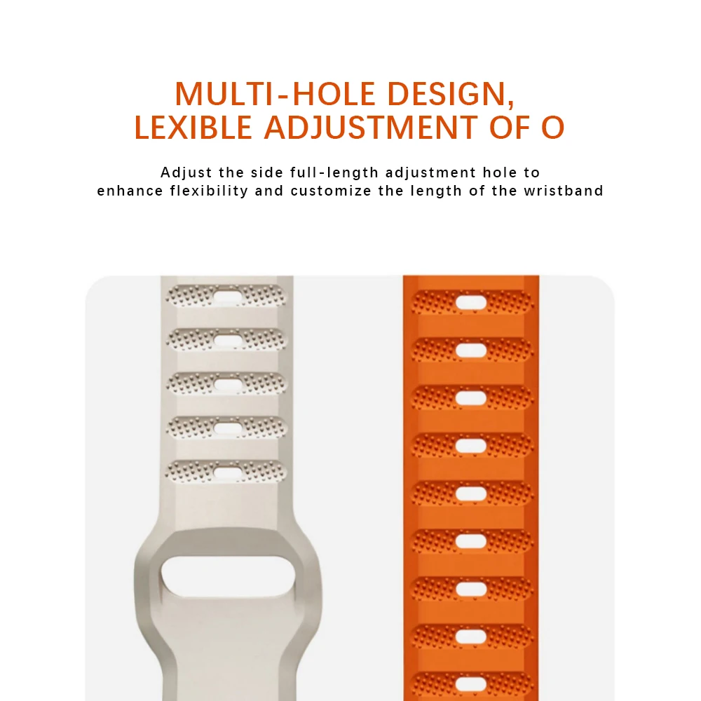 Versatile Silicone Quick Release Smartwatch Band - 22mm/26mm Strap