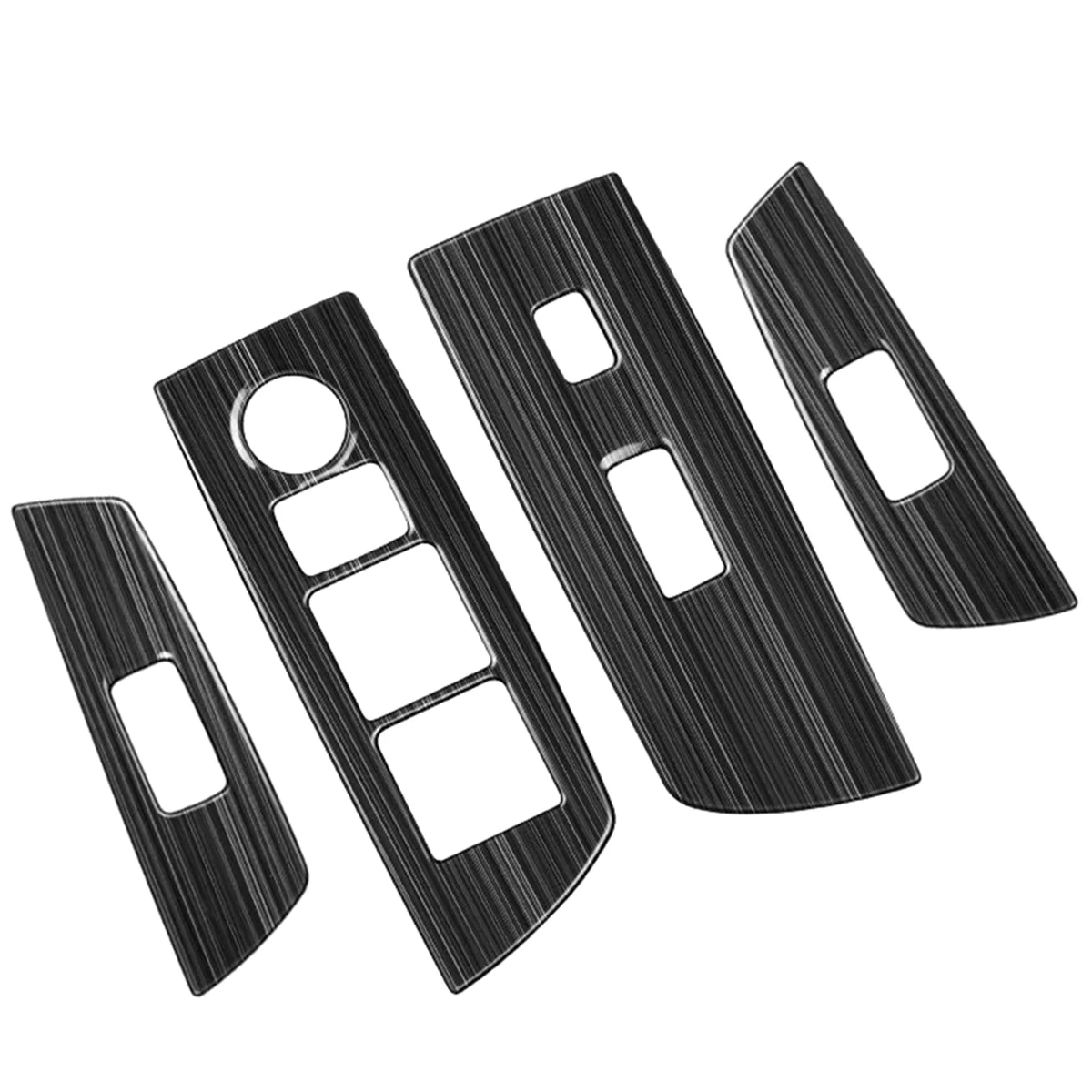 

Панель для автомобильного стекла, кнопки подъема, крышка переключателя, отделка, нержавеющая сталь, дверь, подлокотник, панель для Mazda CX9 CX-9 2022 + LHD