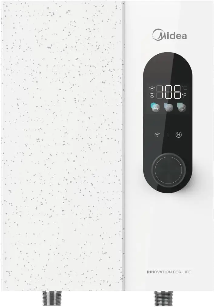 13KW Electric Tankless Water Heater Touch Control Wi-Fi Control LED Display Child Mode 240 Volts with Automatic Power Modulation