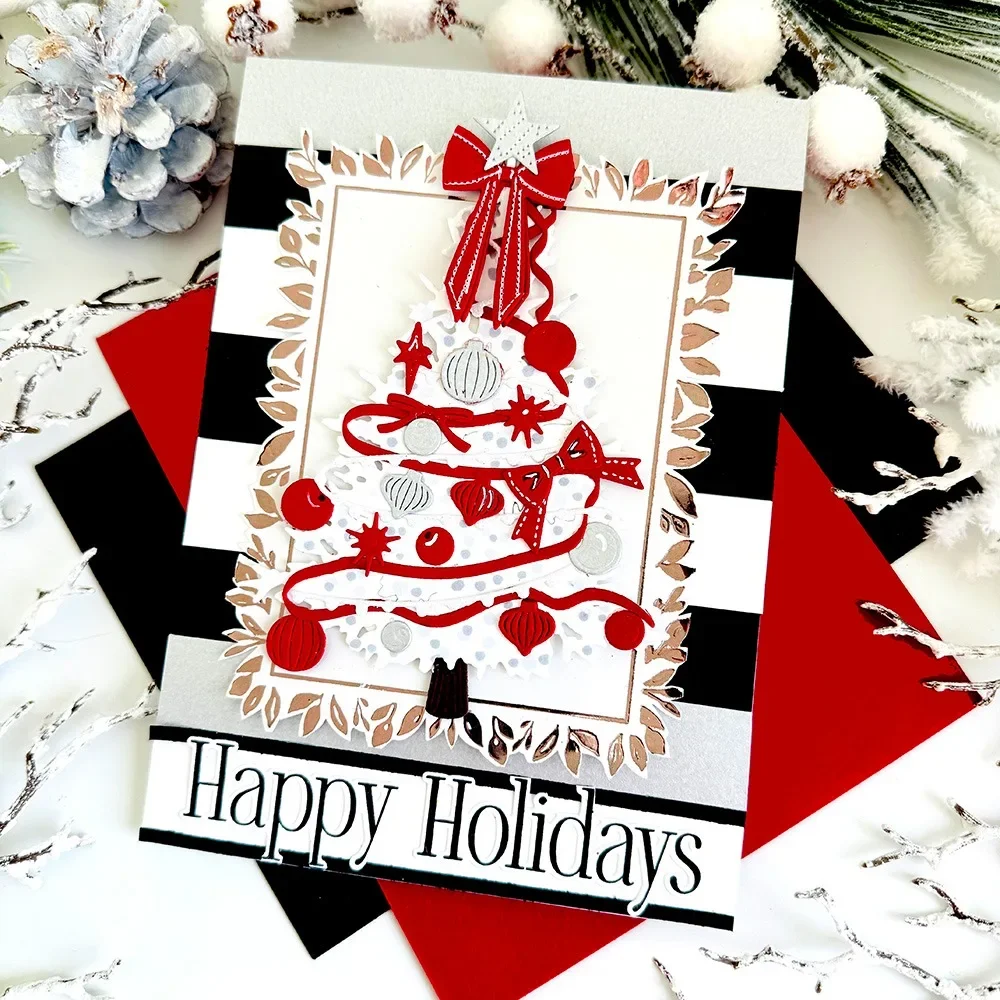 눈꽃꽃 스크롤 커팅 다이 및 스텐실 스크랩북 다이어리 장식 스텐실 엠보싱 템플릿 DIY 인사말 카드 수제 2025