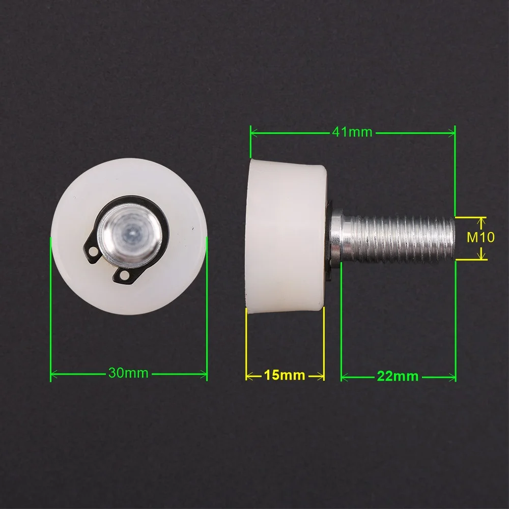 1PCS Applicable to S*hindler Elevator Door Lock Wheel 3600 3300 3000 5200 V30 diameter 30mm thickness 15mm Screw diameter M10