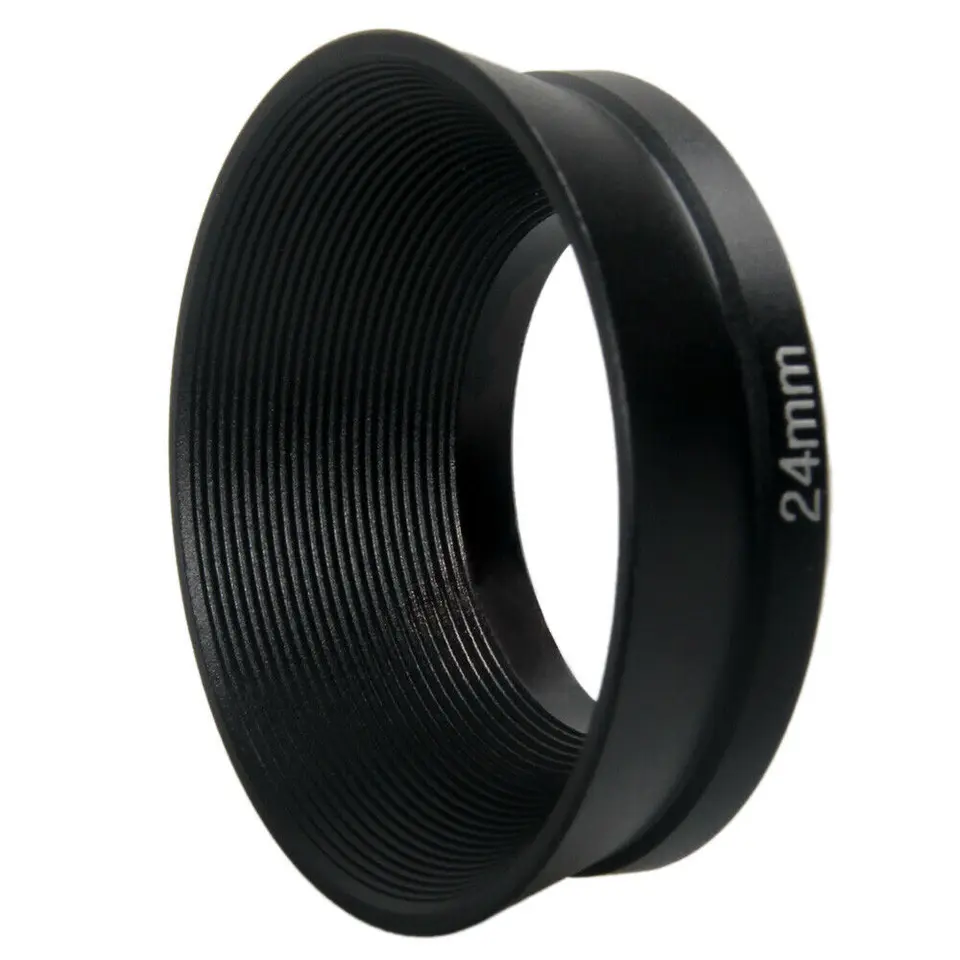 24mm Vis En Métal Pare-Soleil Shade + Filtre Pour Rollei 35 35T 35TE Film Caméra