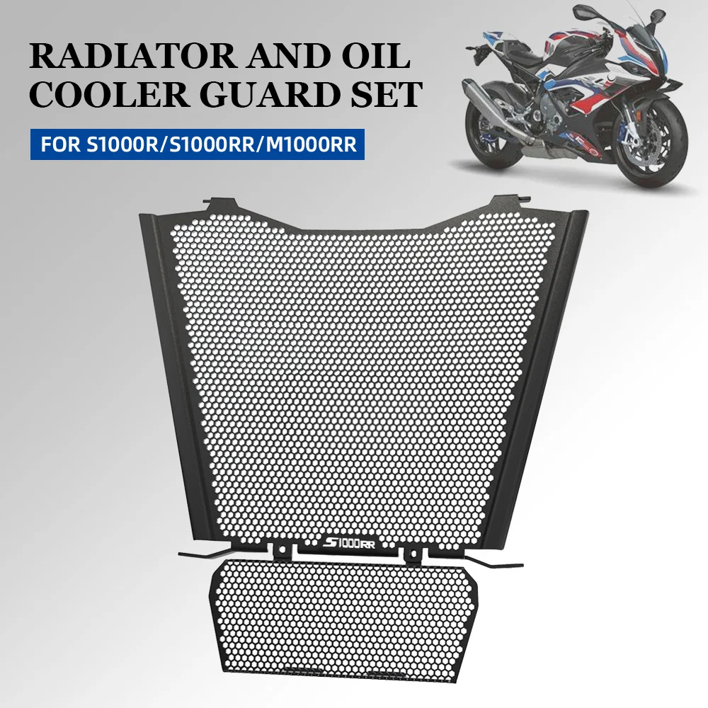 

For BMW S 1000 RR Radiator And Oil Cooler Guard Set 2019+ 2020 2021 Cover Oil Cooler Guard Protector S1000 RR Motorsport Sport