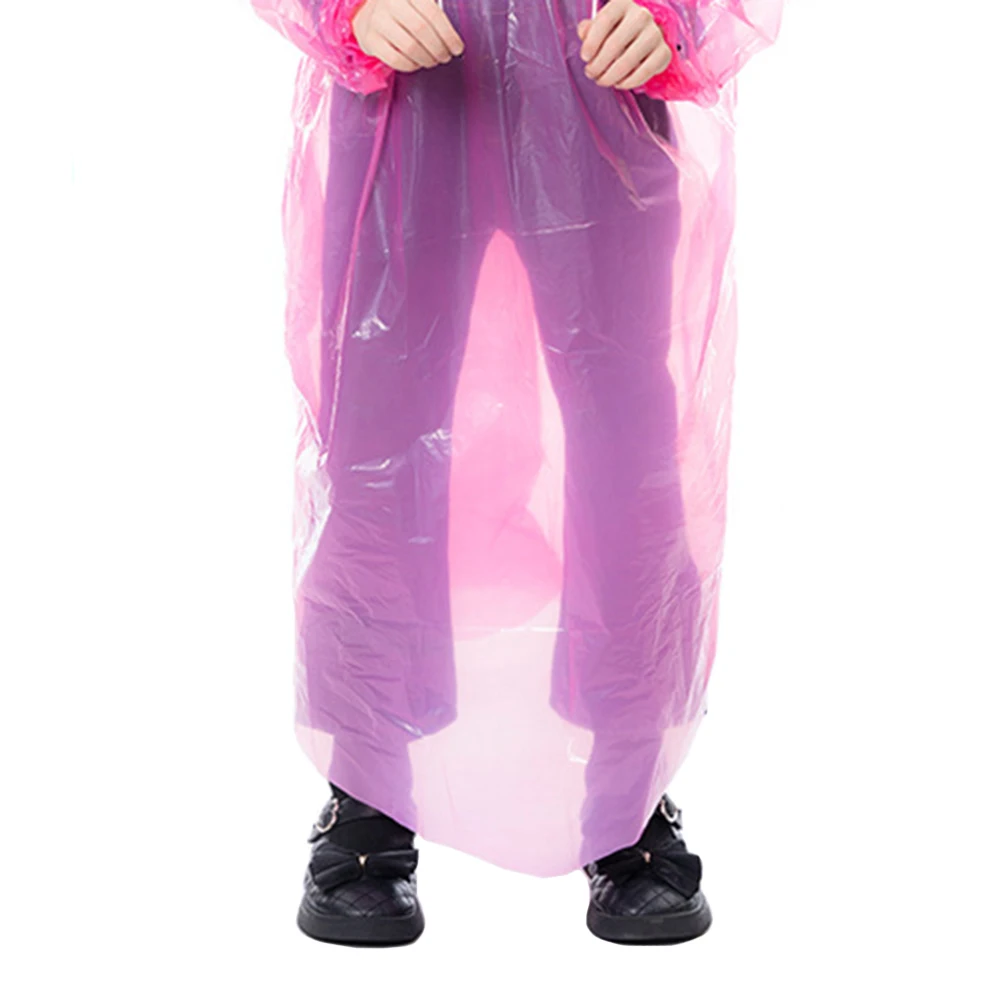 3Pcs Kids Travel Raincoat Waterproof Disposable Emergency Raincoats Plastic Rain Poncho for Outdoor Camping/Recreation/Hiking raincoat poncho