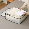 Quilt Clothes Organizer Clothes Storage Bag EVA Visible Clothes Quilt Storage Box Dust and Moisture Proof Luggage Packing Bag 3