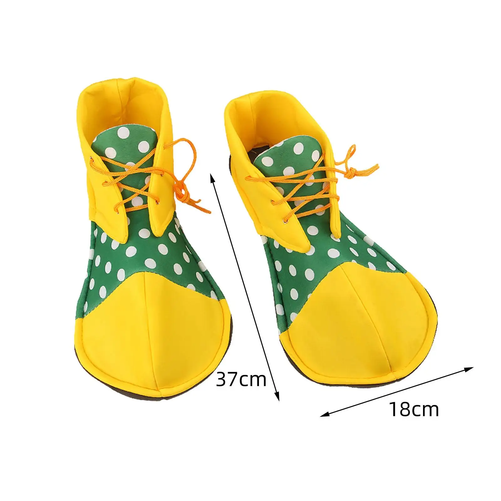 Adult Clown Shoes Costume Footwear for Festivals Themed Party Masquerade