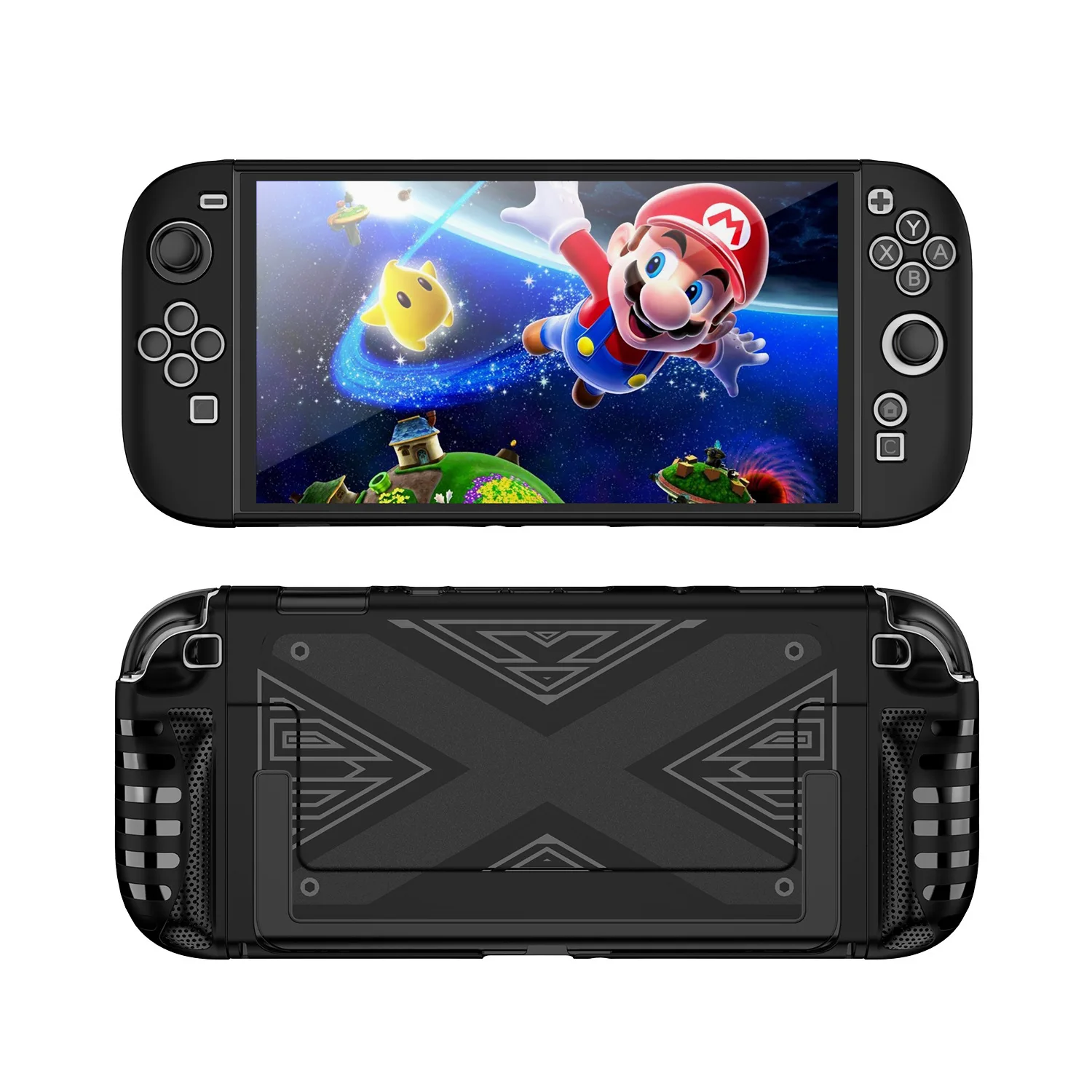 Enhanced Protective TPU+PC Detachable Case for Switch 2 - Anti-Fall, Anti-Scratch, Full Coverage Sleeve