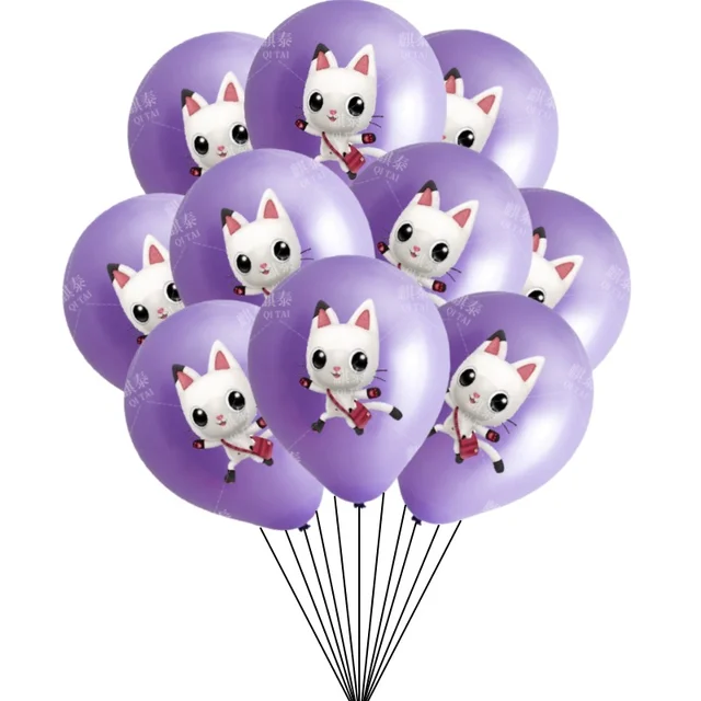 Yoimckay Gabby's Puppenhaus Dekoset - 19-tlg. Geburtstagsdeko Mit Luftballons