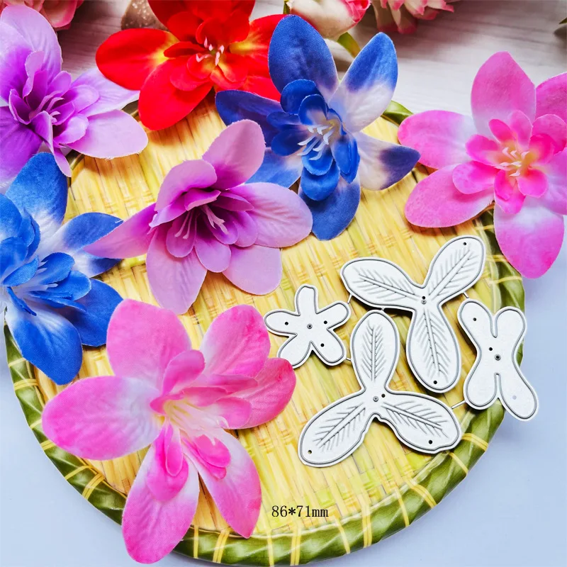 

Flower Metal Cutting Dies Mold Scrapbooking for Card Paper Making Album Photo Decor DIY Craft