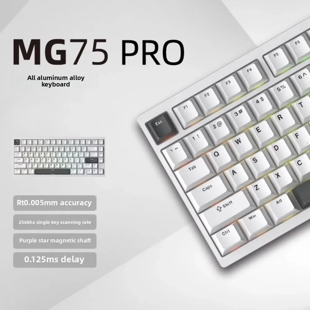 IROK MG75 PRO magnetic axis mechanical keyboard all aluminum