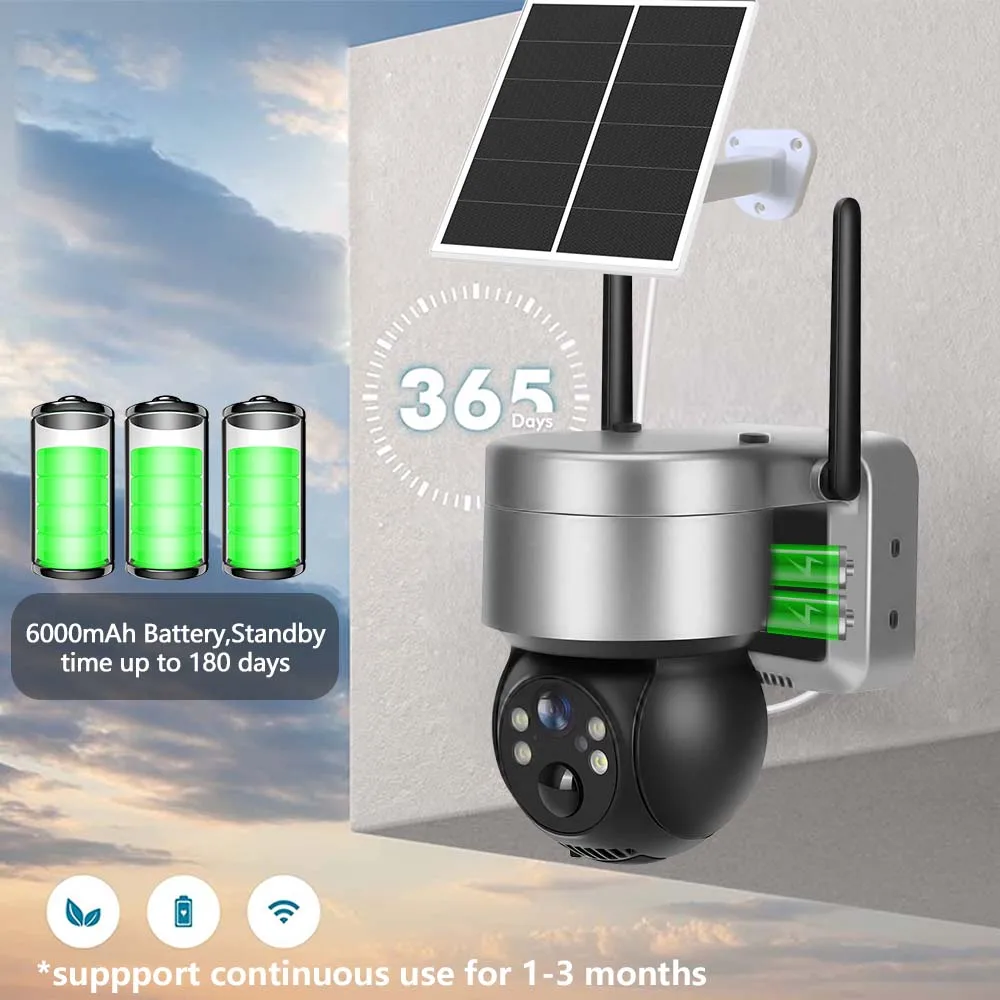 Camhi 4G ¾籤 ī޶ ߿ 1080P HD   IP ī޶, ͸ , PIR ΰ    