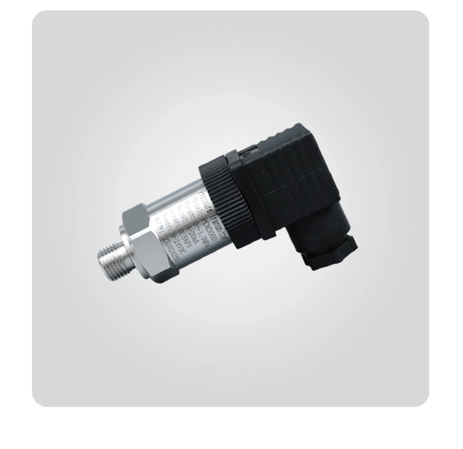 PCM300D Low Power Pressure Transmitter Water Tank Liquid Level Sensor I2C IP65 3