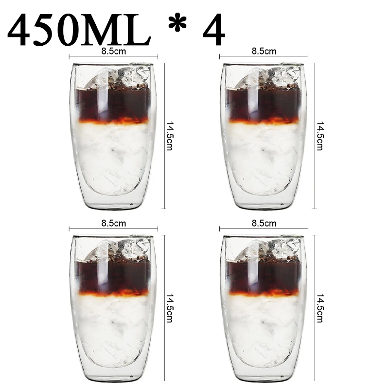 4pcs 450ml
