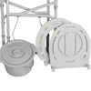 China Hot selling Hospital Folding Walker/Commode Chair Price/Potty Chair Adult portable toilet training chair 4