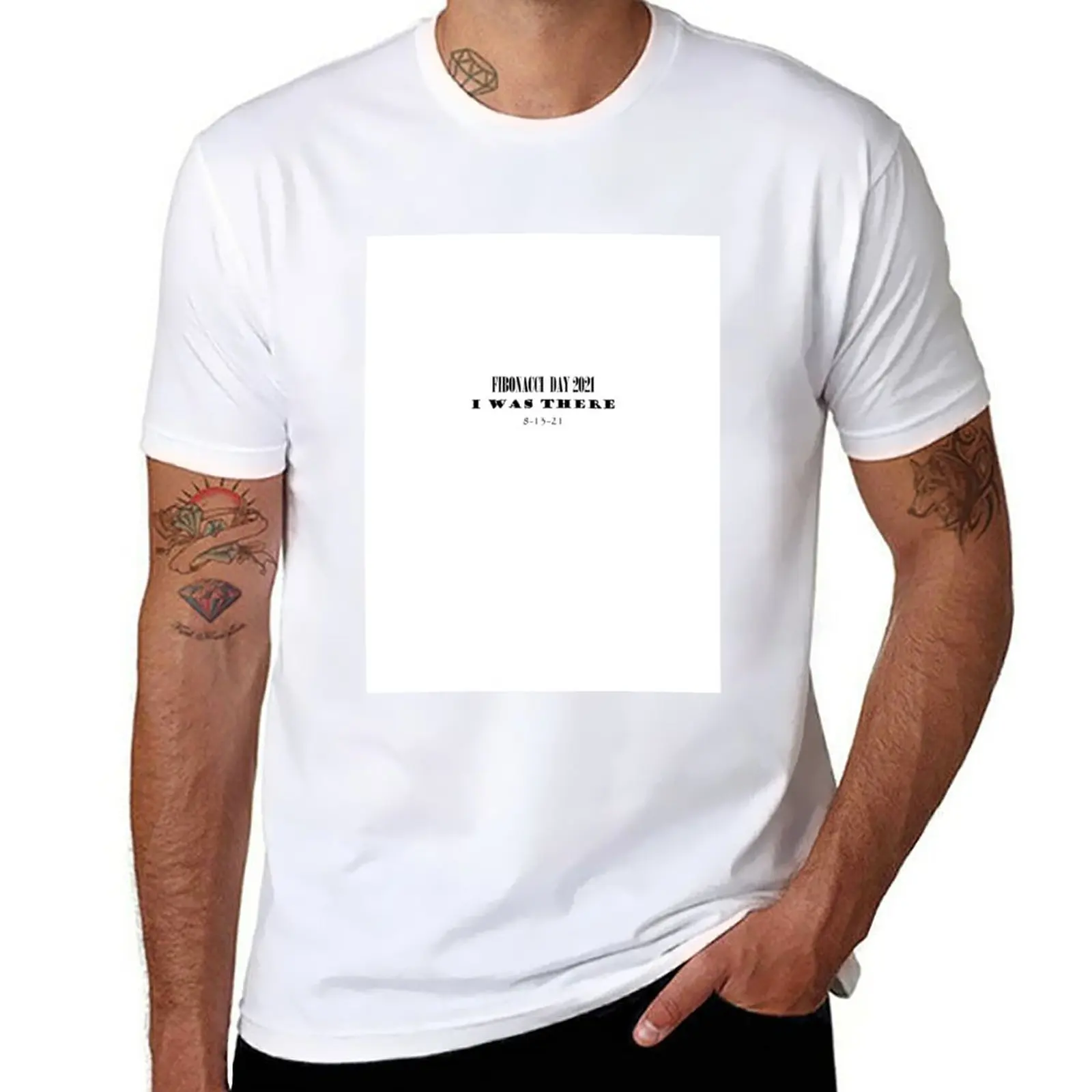 

New FIBONACCI DAY 2021 I WAS THERE T-Shirt Oversized t-shirt hippie clothes funny t shirts mens clothing