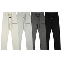 Pantalon classique en velours à imprimé lettres, pantalon de sport décontracté de haute qualité avec logo, pantalon à coupe droite, ensemble sweat à capuche pour hommes et femmes 1