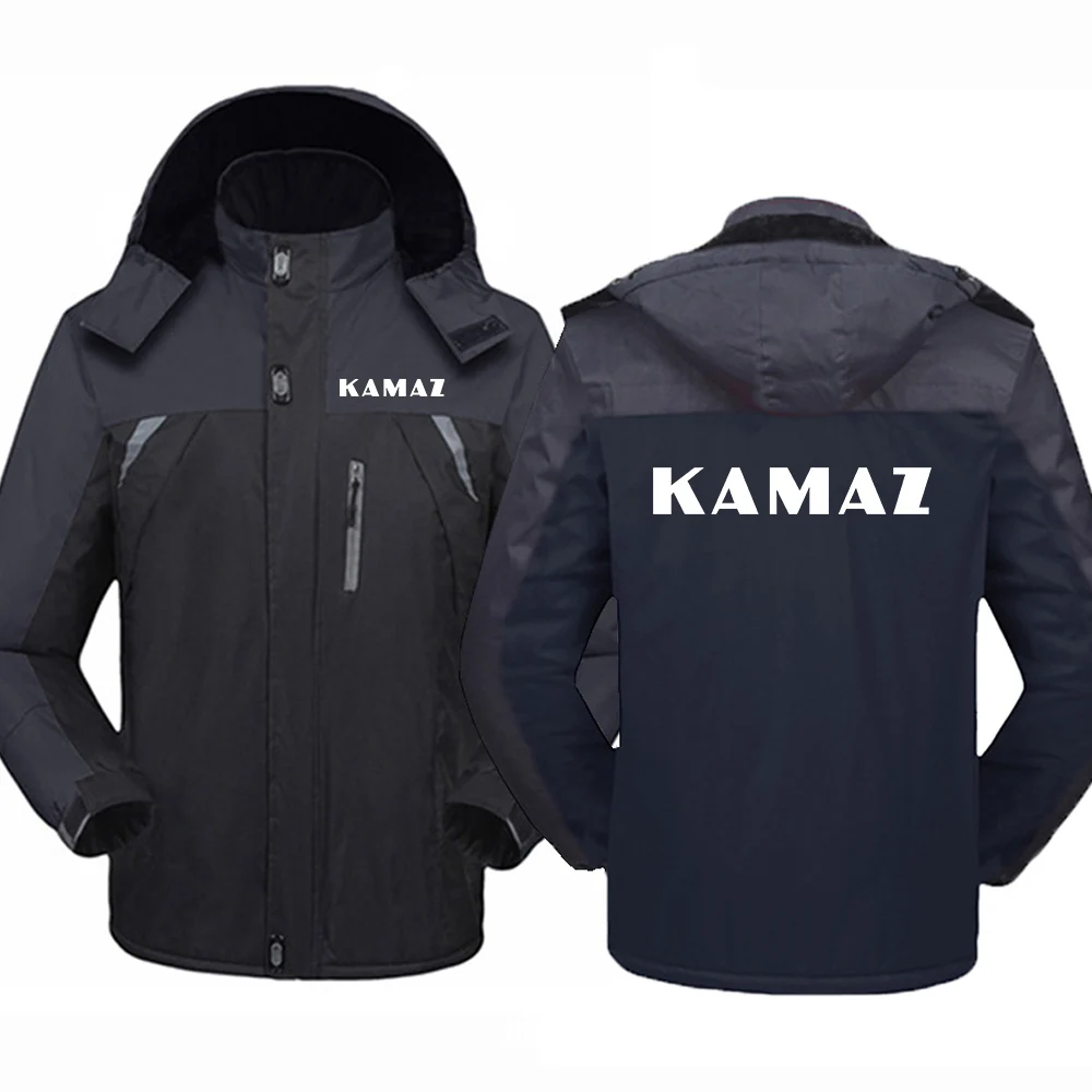 

KAMAZ 2023 Men's New Winter High Quality Parka Windbreak Thicken Warmer Comfortable Windproof Sweatshirts Hoodies Jackets Coats