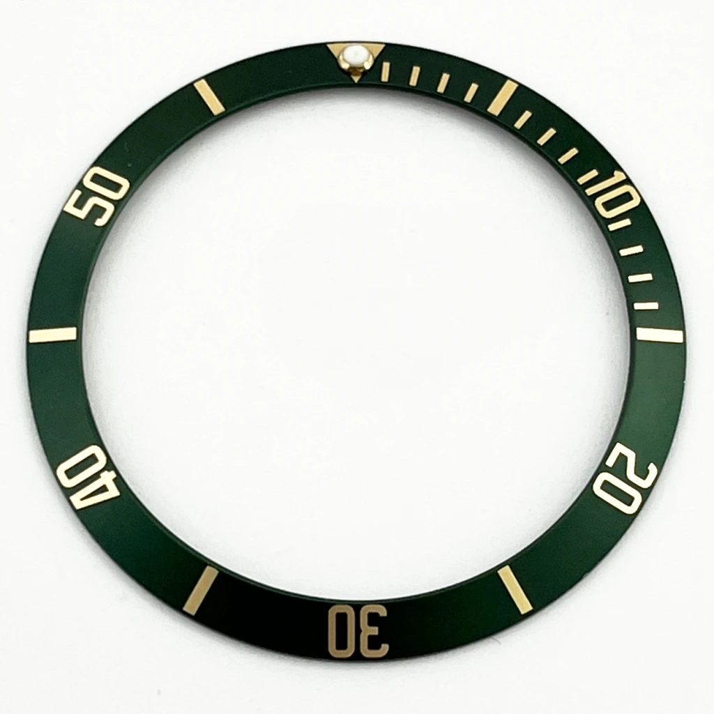 Premium High-Quality Aluminum Watch Bezel Insert – GMT Design, 39.5mm x 32.5mm