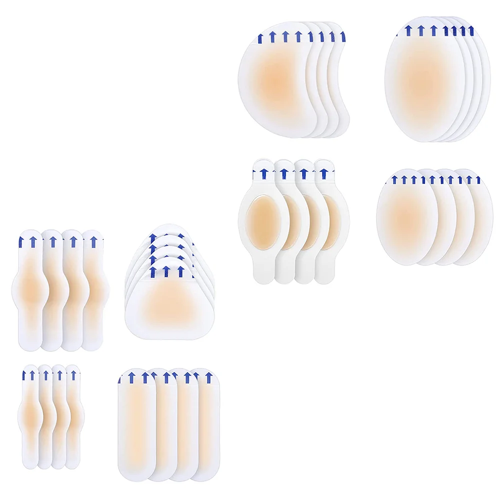 32 Pcs Shoes Inserts Women Adhesive Heels Blister Bandages Womens High