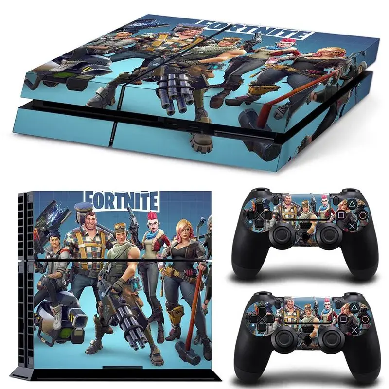 FORTNITE Skin Sticker For SONY PlayStation 4 PS4 Controller Game Accessories Anti-slip Protection Decal for ps4 Console Joystick