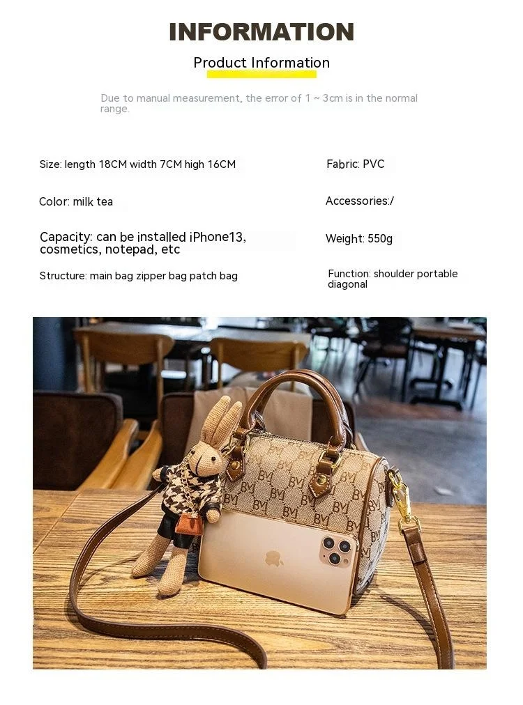 Nuova borsa piccola portatile alla moda online popolare Borsa a cuscino moda da donna Borsa versatile a tracolla con una spalla2023_voghion.com