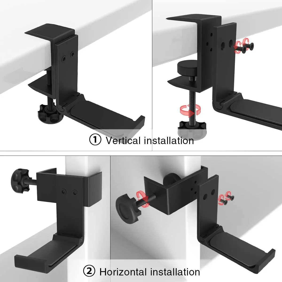 Desk Bag Hanger Portable Folding for Storage