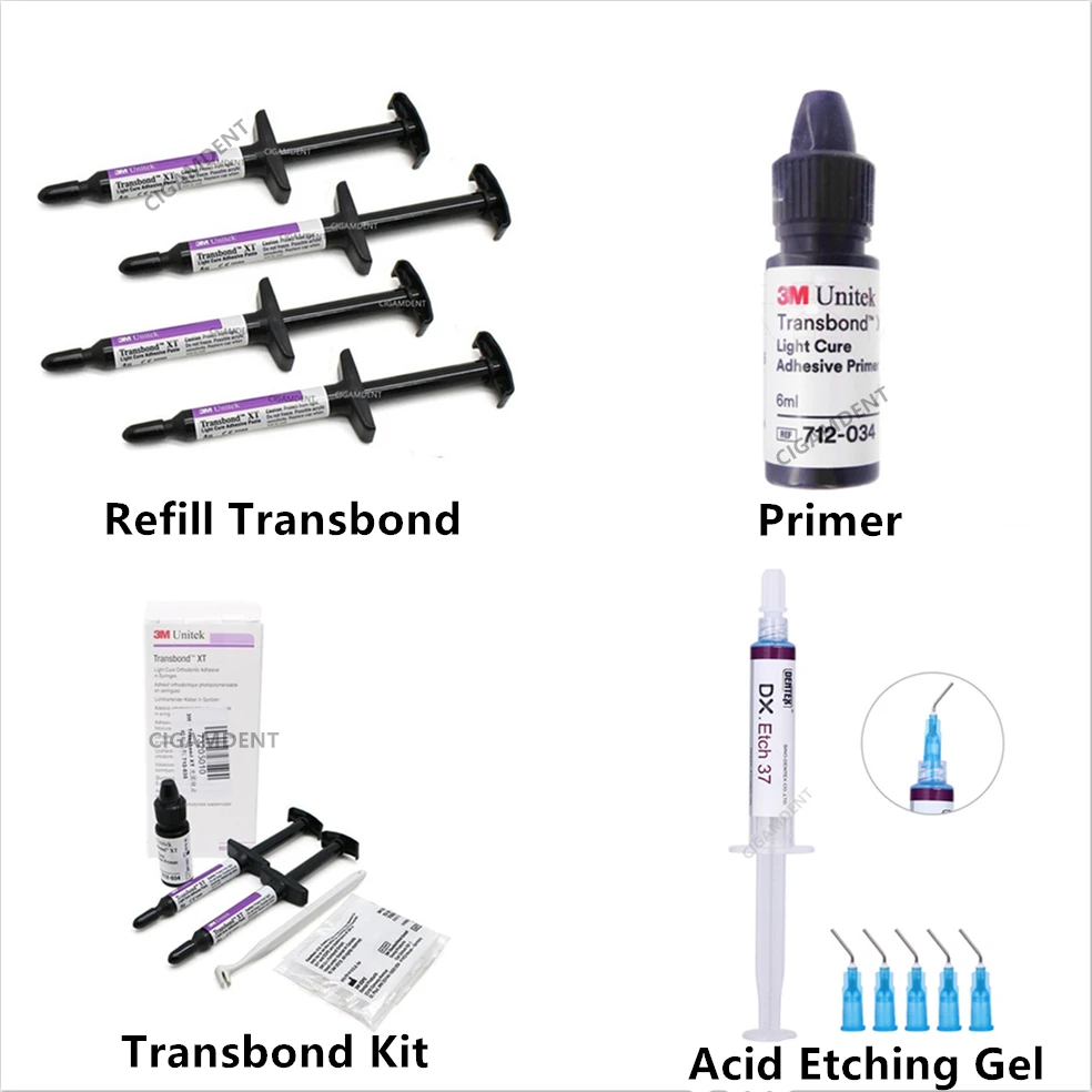 3M Transbond XT Orthodontic Adhesive Primer Kit Dental Teeth Glue For