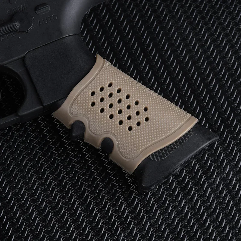 Rubber Grip Wrap Tape Tactical Rubber Airsoft Pistol Grip Anti-slip Glove For AR15 M4 M16 1911 Glock G17 19 22 34 43X