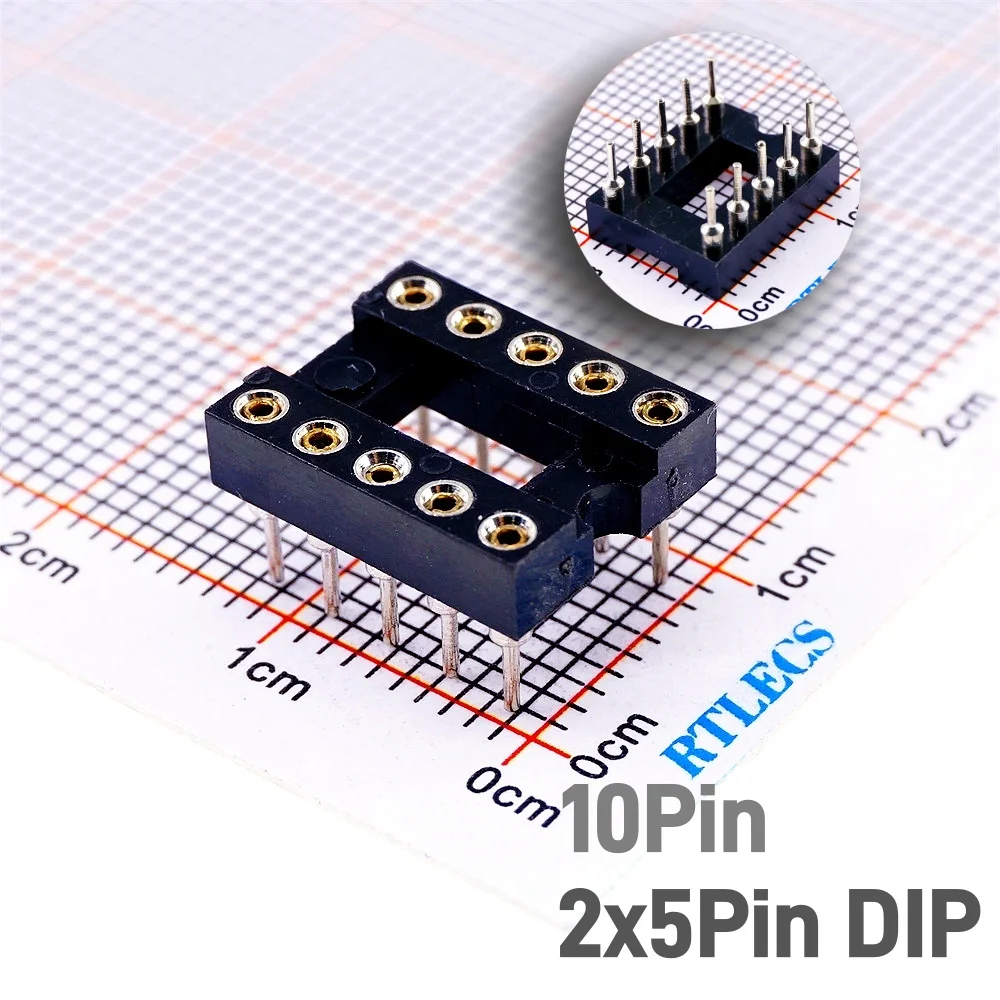 Swpeet IDC-Pinheader Set – 47 Stück, 2,0mm Raster, 6–18 Pin, Rechtwinklig, In Aufbewahrungsbox