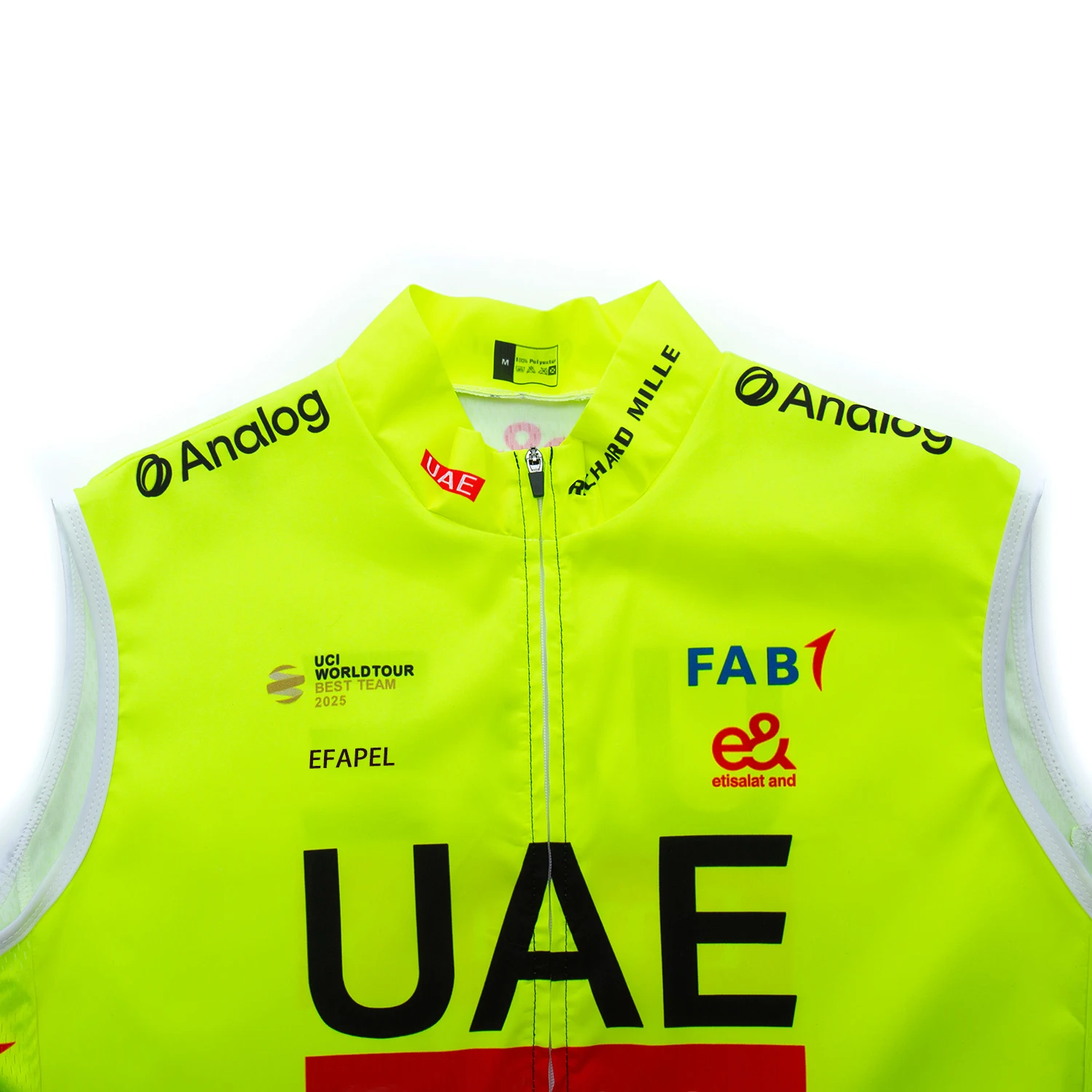 New 2025 UAE Cycling Jersey Vest Fashion Men Women Team Pro Bike Windbreaker Maillot Ropa Ciclismo Riding Bicycl Tshirt Clothing 3
