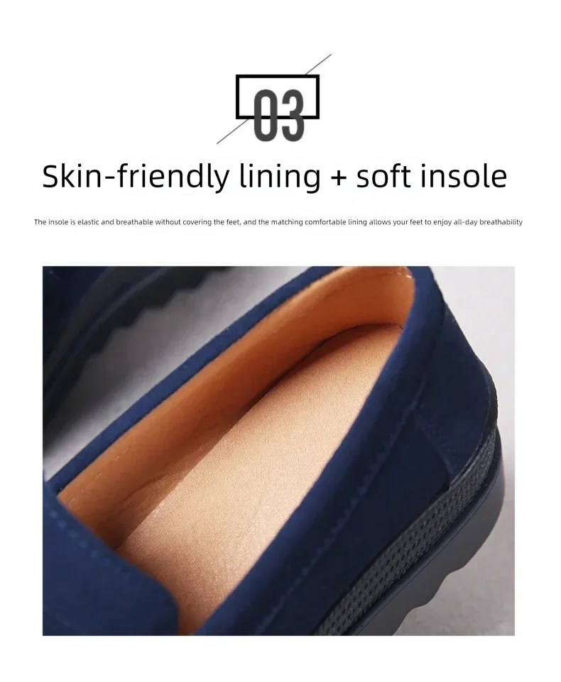 EOFK ربيع الخريف النساء الشقق منصة المتسكعون السيدات جلد طبيعي الراحة إسفين الأخفاف العظام الانزلاق على حذاء كاجوال