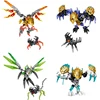 Bionicle Series Golden Mask Master Skull Warrior Building Blocks Hero Factory Fit Robot Bricks Toys For Boys Kids Christmas Gift 5